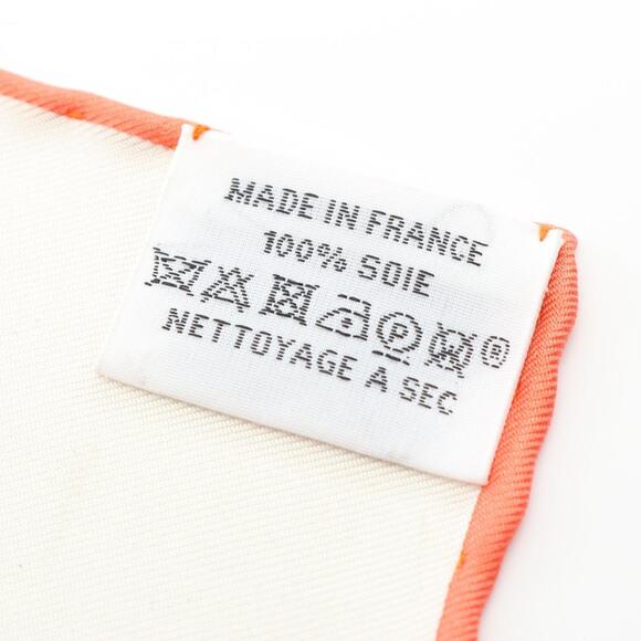 HERMES Black Silk Scarf - Picture 3 of 4